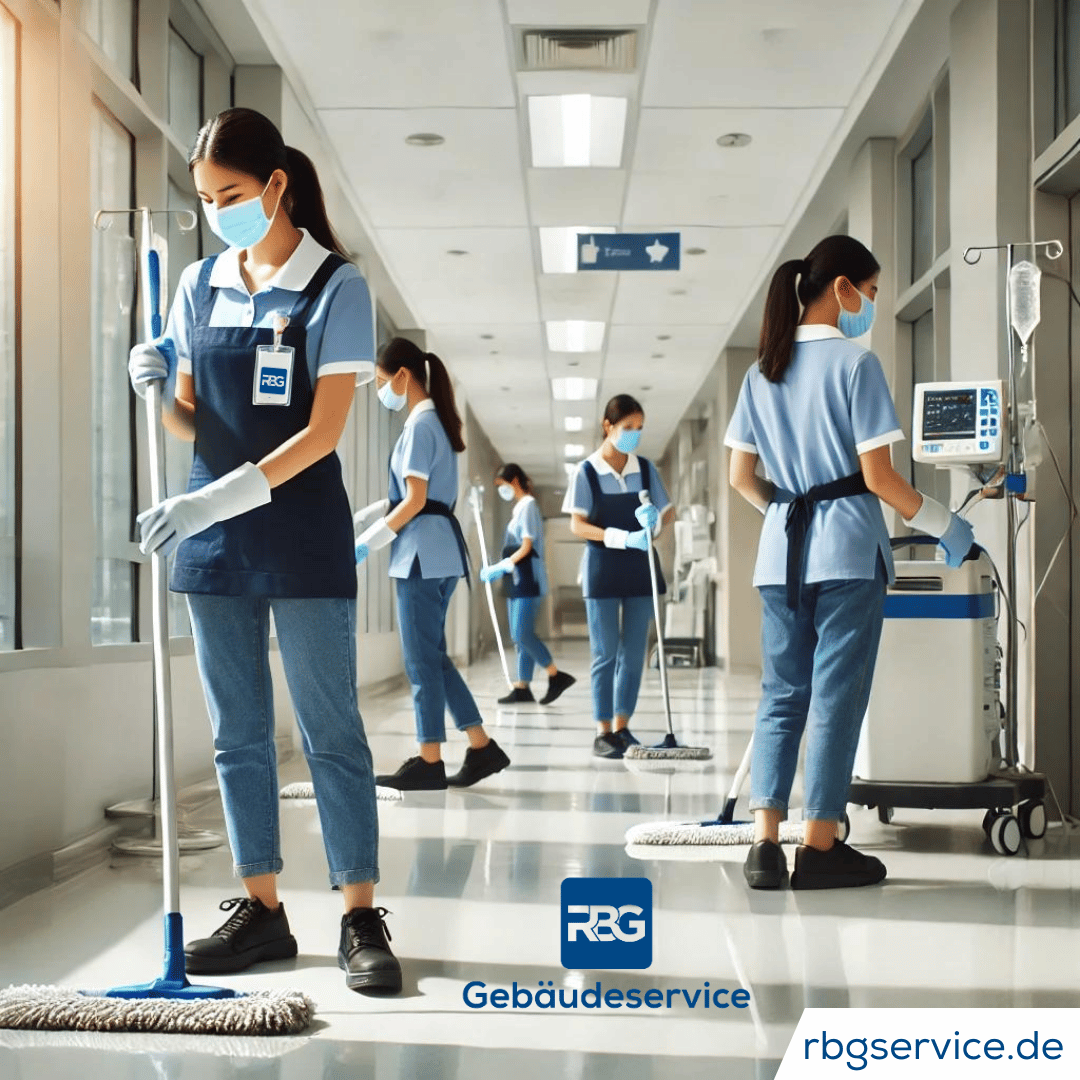 Unsere Gebäudereinigungsfirma bietet spezialisierte Reinigungsdienstleistungen für Krankenhäuser, Kliniken und Altenheime an. In sensiblen Bereichen der Gesundheits- und Pflegeeinrichtungen sind höchste Hygienestandards essenziell, um Patienten, Bewohner und Personal bestmöglich zu schützen. Unsere geschulten Reinigungskräfte sorgen für eine keimfreie, hygienische Umgebung gemäß aktuellen Vorschriften und Standards.